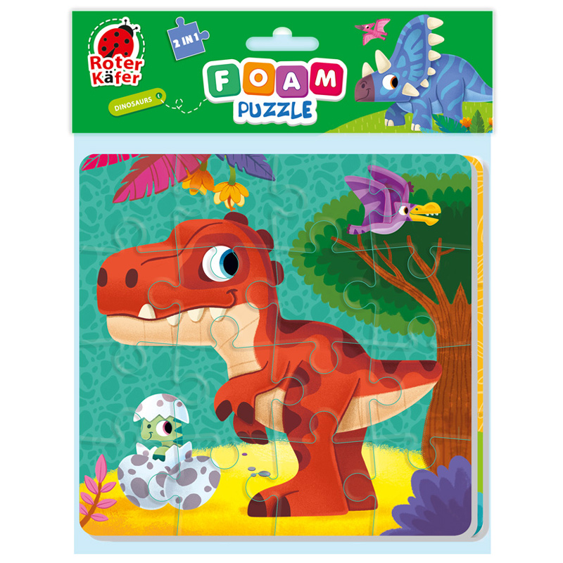Puzzle piankowe dinozaury