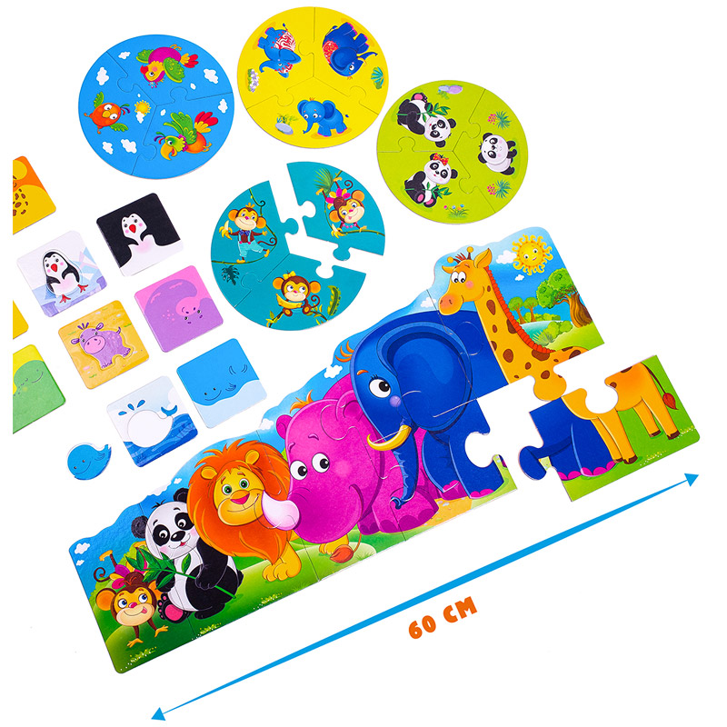 Gra edukacyjna Świat Zoo - dla przedszkolaków 1310-02