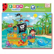 Miękkie puzzle A4 Piraci